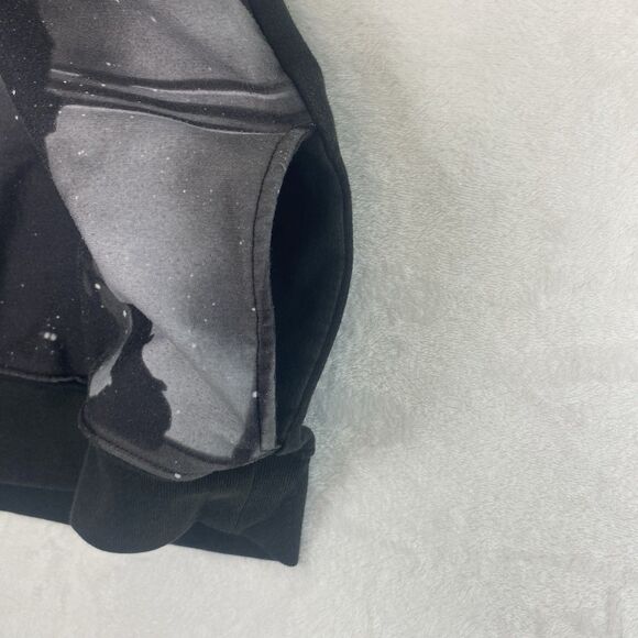 Star Wars Over Darth Vader Graphic Sweater Mens M Black Hoodie Sweatshirt - Picture 4 of 9